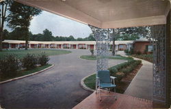 La Grange Motor Hotel Postcard