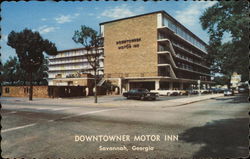 Downtowner Motor Inn Postcard