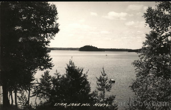 Star Lake, Wis Wisconsin Postcard