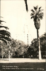 Title Guarantee Bldg.- Mac Arthur Lake Park Los Angeles, CA Postcard Postcard Postcard