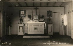 Chapel at Camp Reinberg Postcard