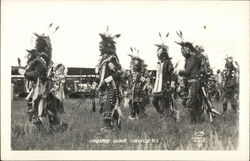 Indian War Dancers Postcard