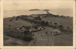 View of Coastline, Canal Zone Panama Postcard Postcard Postcard