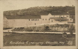 The Buildings of Borden's Creamery Otisville, NY Postcard Postcard Postcard