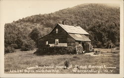 Boyhood Home of Floyd Bennett Warrensburg, NY Postcard Postcard Postcard