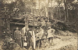 Soldiers in Germany Circa 1915 Feldpost Postcard Postcard Postcard