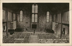 Interior - Youth chapel - Mission Farms - 8389- Route 14 Minneapolis, MN Postcard Postcard Postcard