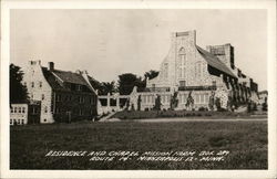 Residence and Chapel - Mission Farm Box 299, Route 14 - Minneapolis 12 - Minn. Minnesota Postcard Postcard Postcard