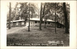 Log Cabin Lodge, Mission Grove Minneapolis, MN Postcard Postcard Postcard