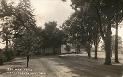 Ben Hur Home Crawfordsville, IN Postcard Postcard Postcard