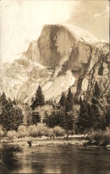 Half Dome Yosemite National Park, CA Postcard Postcard Postcard