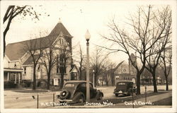 M. E. Church Durand, MI Postcard Postcard Postcard