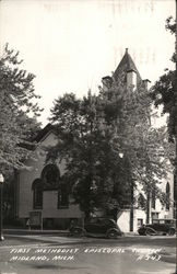 First Methodist Episcopal Church Midland, MI Postcard Postcard Postcard