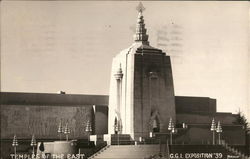 Temples of the East, Golden Gate International Exposition, 1939 Postcard