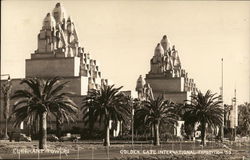 Elephant Towers - Golden Gate International Exposition, 1939 San Francisco, CA 1939 San Francisco Exposition Postcard Postcard Postcard