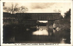 Turkey Hill Covered Bridge Postcard