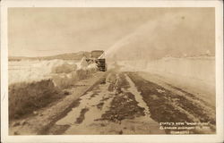 State's new "Snow-Plow" Clearing Highway 79, 1937 (Carson) Butler, PA Postcard Postcard Postcard