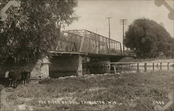 Fox River Bridge Postcard