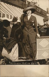 First Harem Skirt on Boardwalk, Miss Josephine Davis Atlantic City, NJ Postcard Postcard Postcard