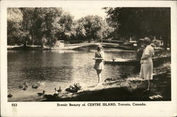 Scenic Beauty of Centre Island Postcard