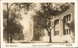 Royal Ontario Museum - Main Entrance Postcard