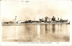 Royal York Hotel From the Bay Postcard