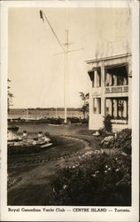 Royal Canadian Yacht Club - Centre Island Postcard