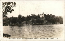 From Across the Bay, Canadian Keswick Ferndale, ON Canada Ontario Postcard Postcard Postcard