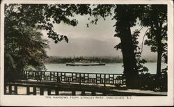 The Narrows from Stanley Park Vancouver, BC Canada British Columbia Postcard Postcard Postcard