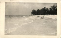 People on the Beach Landscapes Postcard Postcard Postcard