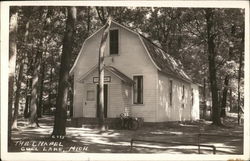 Youth Chapel - Gull Lake Ministries Michigan Postcard Postcard Postcard