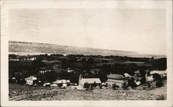 Scenic View of a town Postcard