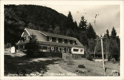 Olympic Inn on Hood Canal Postcard