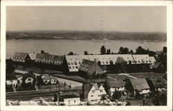 Annie Wright Seminary Overlooking Puget Sound Tacoma, WA Postcard Postcard Postcard