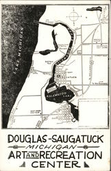 Douglas Saugatuck Art and Recreation Center Michigan Postcard Postcard Postcard