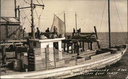 Oyster Industry, Mississippi Gulf Coast Postcard