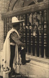 Charro Y China Poblena Mexico Postcard Postcard Postcard