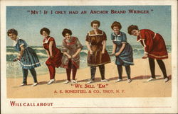 A.E. Bonesteel & Co. - Anchor Brand Wringer Troy, NY Advertising Postcard Postcard Postcard