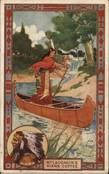 McLaughlin's Hiawa Coffee Advertising Postcard Postcard Postcard