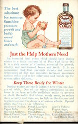 Raleigh Cod Liver Oil Advertising Postcard Postcard Postcard