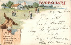 Burrojaps Shoes Advertising Postcard Postcard Postcard