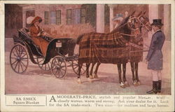 5A Horse Blankets Postcard