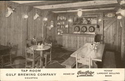 Gulf Brewing Company Tap Room Postcard