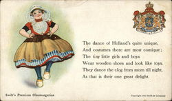 Swift's Premium Oleomargarine - The dance of Holland - 1912 Postcard