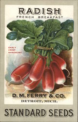 D.M. Ferry & Company Seeds Detroit, MI Advertising Postcard Postcard Postcard