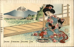 Drink Formosa Oolong Tea Japan Advertising Postcard Postcard Postcard