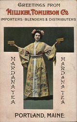 Bardana Tea by Milliken, Tomlinson Co. Postcard