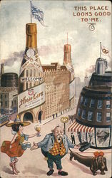 Miller High Life Beer Postcard