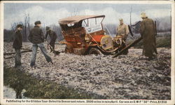 E-M-F "30" Glidden Tour Pathfinder Detroit, MI Advertising Postcard Postcard Postcard