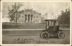 R & L Electric Car Postcard